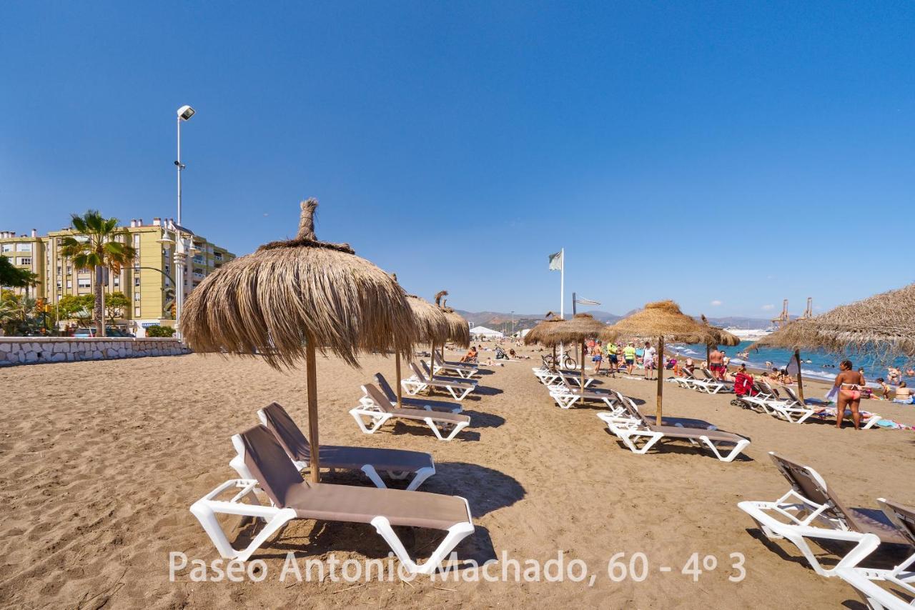 Apartamento Malaga City Beach Exterior foto